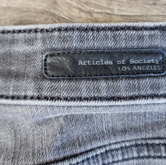 Articles of Society Skinny Jeans Black Sz 26 - Picture 5 of 10